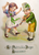 St Patrick's Day Postcard Souvenir John Winsch 1914 Children With Violin Fiddle