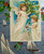 Christmas Postcard Cherubs Angels Sailboats Ships Boats Holly Germany Embossed