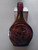 Wheaton Douglas A. MacArthur Purple Amethyst Carnival Glass Bottle Retro 1970's