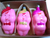 Pink Pigs Anthropomorphic Dressed Christmas Tree Glass Ornaments Russia Set Of 3