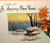 New Years Postcard Country Snow Woods Poinsettias 1913 Barton & Spooner CS 616
