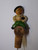 ANRI Mechanical Drink Pourer Bottle Stopper Wood Carved Puppet Pivot Head Italy