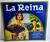 La Reina Oranges Fruit Crate Label Original Vintage 1940's Fan Lady In Kimono