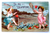 Valentine Postcard Cupids Playing Tennis With Heart Shaped Balls Germany Fantasy