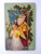 Santa Claus Father Christmas Postcard Old World Lantern Angel Prays Gel Embossed