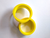 Pinball Flipper Rubber Replacement Rings Standard Size Yellow Color Lot Of 2