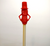 Mr Peanut Vintage Red Drinking Straw 1950s Planters Peanuts Pop Culture Plastic