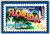 Greetings From Florida Large Letter Chrome Postcard Unused USPS 2001 Beach Boat