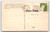 The Kissing Bridge Lakewood New Jersey Postcard Linen 1948 Lake Covered Walkway