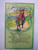 St Patrick Day Postcard H.I.R. Boston Series 337 Unused Lady On Donkey Vintage