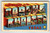 Greetings From Corpus Christi Texas Large Big Letter Linen Postcard Curt Teich