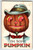 Halloween Postcard Fantasy Goblin Man Bernhard Wall 1912 Some Pumpkin Fantasy