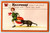 Halloween Postcard Black Cat Boy Running With Pumpkin JOL Stecher 63 F Vintage
