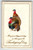 Thanksgiving Day Greetings Postcard Turkeys Embossed Series T-58 Vintage 1915
