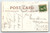 Christmas Postcard Santa Claus Green Coat Angels Germany 1909 Ser 2116 Vintage