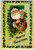 Santa Claus Father Christmas Postcard Purple Suit Coat Gel Germany 2236 Unused