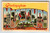 Greetings From Missouri Large Big Letter State Postcard Linen Curt Teich 1951