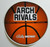 Midway Arch Rivals Original Large Promo Decal 1989 Basketball Video Game Promo