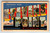 Greetings From Stevens Point Wisconsin Large Letter Postcard Curt Teich Unused