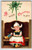Christmas Postcard Ellen Clapsaddle Girl Wooden Shoe Doll Artist Signed Germany