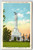 Monument Over Grave Of Andrew Johnson Greenville Tennessee Linen Postcard TENN