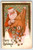 Santa Claus Christmas Postcard Pouring Toys From Sack 1908 Vintage Embossed