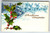 Santa Claus Christmas Postcard Blue Reindeer Sled Nash New Years 1910 Embossed