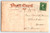 Santa Claus Christmas Postcard Wishbone X-mas Trees H.I. Robbins 1908 Embossed