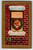 Christmas Postcard Snow On Flower Boxes Wreath In Window Brick Front Home Moss