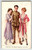 Military Postcard Artist Archie Gunn WWI Army Navy Military Wartime 2 Women 1918