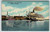Delta Queen Boat On The Ohio River Postcard Paducah Kentucky Linen Curt Teich