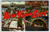 Greetings From New York City Postcard Ice Skating Rink NY Large Big Letter Linen