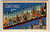 Greeting From Harrisburg Large Letter Postcard Pennsylvania Linen Unused UN CO