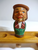 ANRI Mechanical Head Man Bottle Stopper Wood Hand Carved Puppet Barware Cork