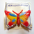 Butterfly Fashion Brooch Vintage UNUSED Japan Retro Plastic Insect Pin Bug Card