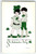 St Patrick's Day Postcard Wearing Of The Green Shamrocks Children Signed Weaver