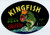 Kingfish Peas Label Fish Wears Crown Anthropomorphic Vintage 1940s Original