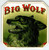 Big Wolf Label 1920s Original Vintage Striking Embossed Angry Animal Shows Teeth