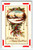Christmas Postcard Church Poinsettias Embossed Germany Series 1055 Vintage