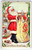 Santa Claus In Toy Shop Christmas Gifts Postcard Stecher Ser 227 Embossed 1911