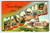 Greetings From Missouri Large Big Letter State Postcard Curt Teich Unposted