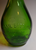 Clarence & Bob Maul Bros Inc Green Translucent Glass Bottle 1972 Millville NJ