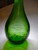 Clarence & Bob Maul Bros Inc Green Translucent Glass Bottle 1972 Millville NJ