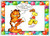 Garfield Cat & Odie The Dog Postcard Signed Jim Davis Comic 1978 Unused