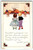 Thanksgiving Greetings Postcard 1921 Children Look At Turkey Dinner Whitney