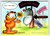 Garfield Drop Mail Here Mailbox Postcard Jim Davis Comic Orange Tabby Cat 1978