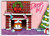 Garfield Christmas Postcard Drop In Chimney Jim Davis Orange Tabby Cat 1978