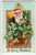 Santa Claus Christmas Postcard Purple Suit Coat Tree Candles Tuck 1910 Ser 505