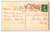 New Years Day Postcard Holiday Greetings Windmill Just A Word Poem Embossed 1911