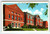 Hight School Building Wilson North Carolina Linen Postcard Unused NC Vintage